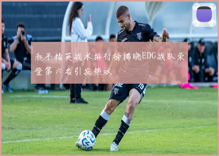 和平精英战术排行榜揭晓EDG战队荣登第六名引发热议